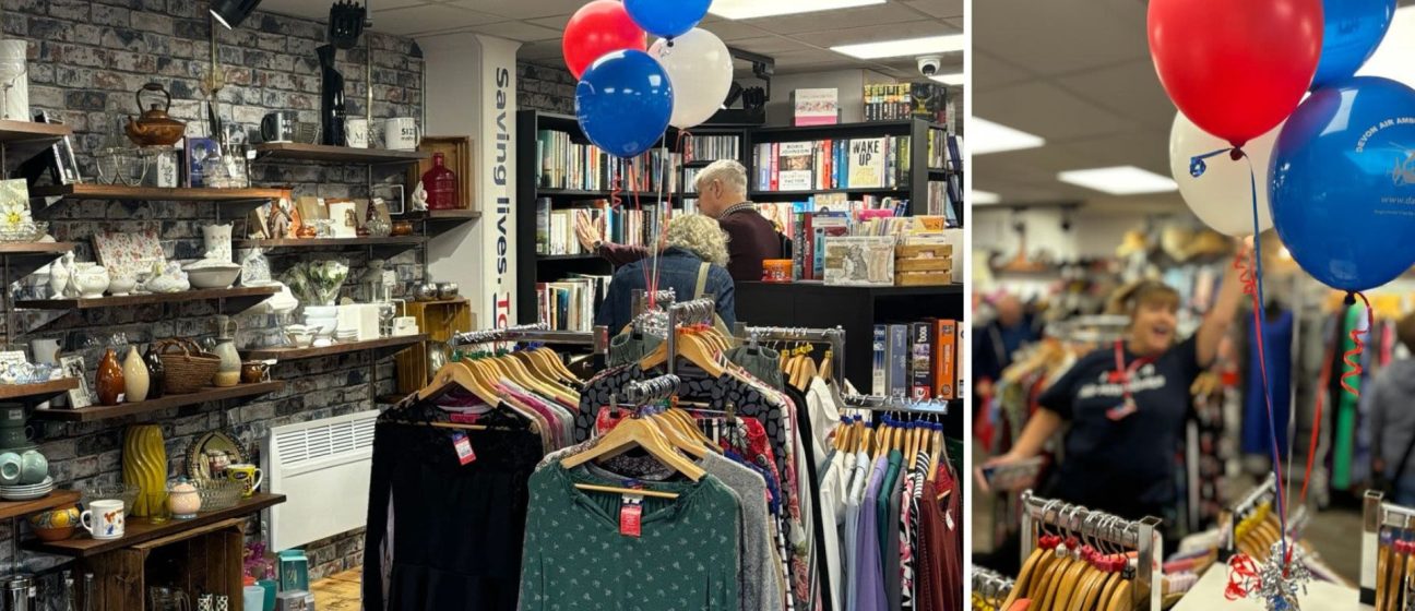 Crediton charity shop opening