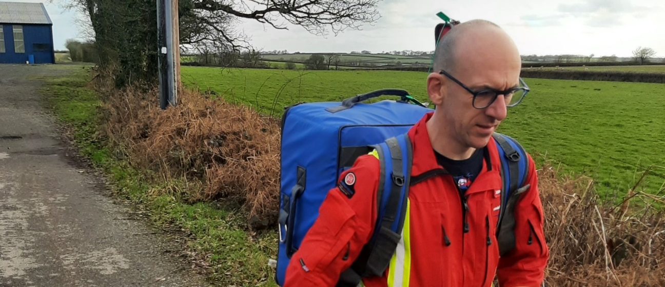 Our crew walks airbase to airbase to raise funds