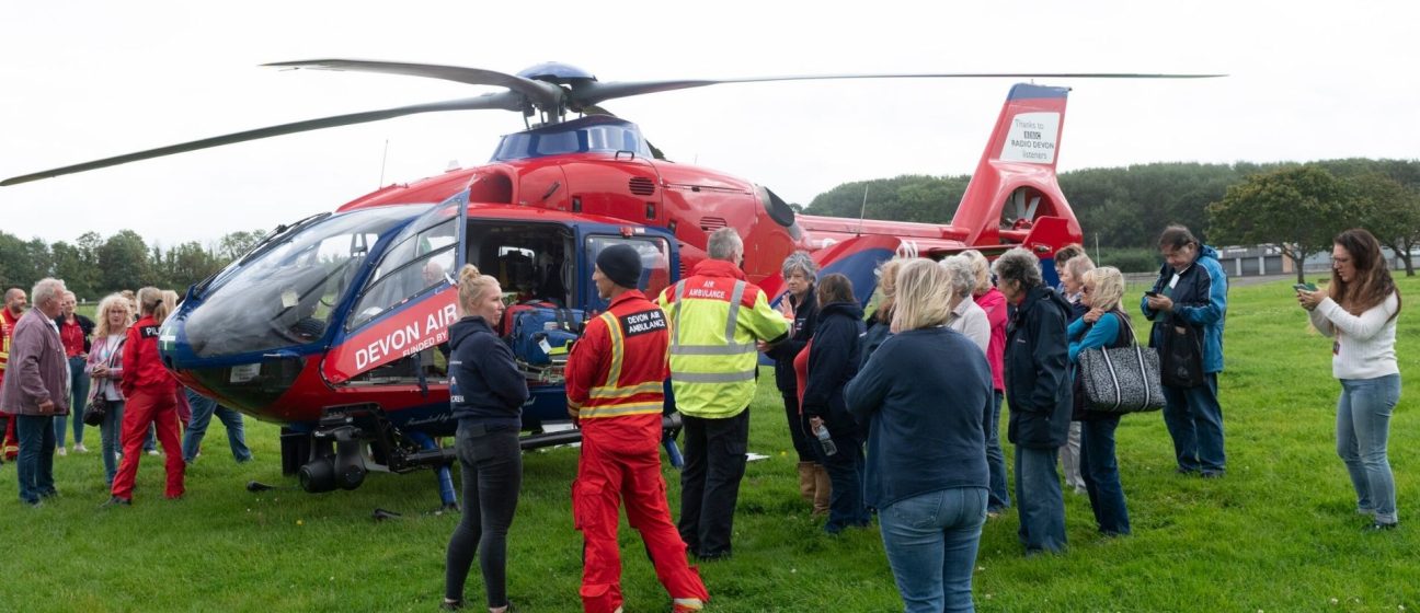 The local community meets our crew