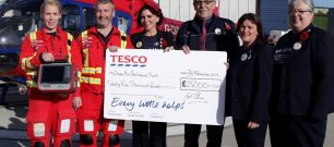 Tesco cheque presentation