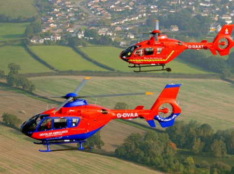 EC135 (DVAA) replaces the north Devon aircraft