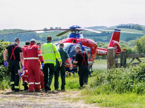 Crew respond to rural incident