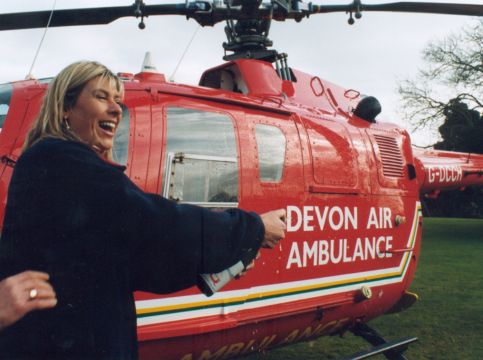 Sharron Davies supports the service