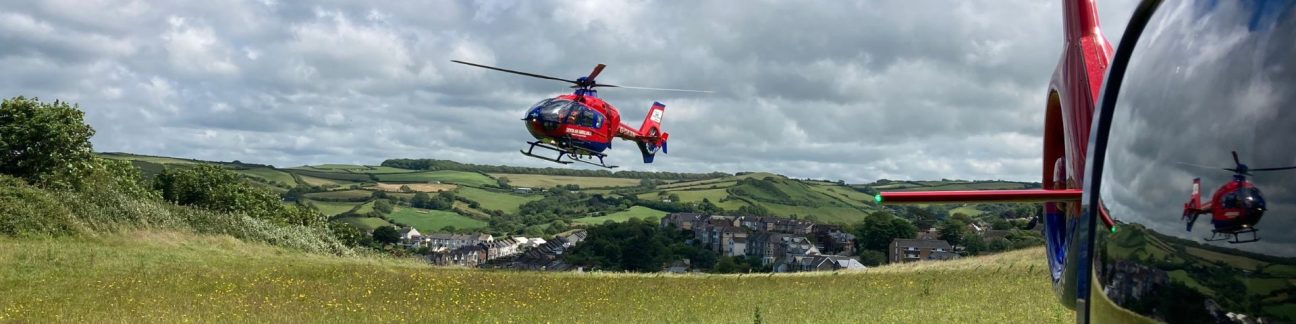 Our two aircrafts out in Devon