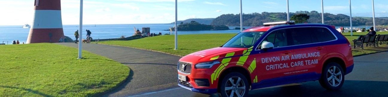 Critical care car at Plymouth beacon