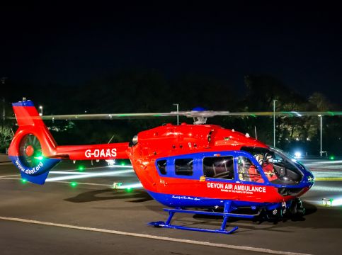 GDAAS at night landing site