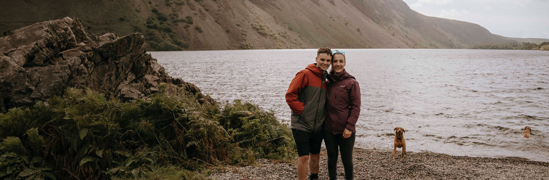 Former patient Sam and his girlfriend