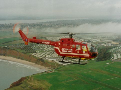 Bolkow 105 - our first branded aircraft