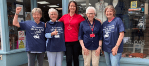 Volunteers at Topsham