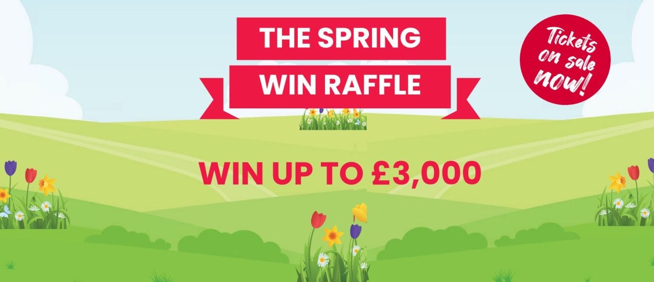 The 2025 Spring Win raffle