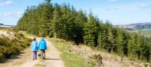 Walkers on Dartmoor